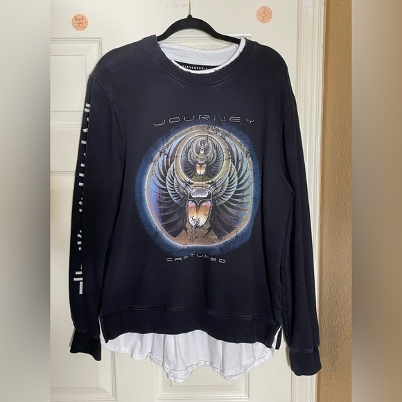 Eleven Paris Journey Captured Sweatshirt, Black Large - Picture 9 of 10